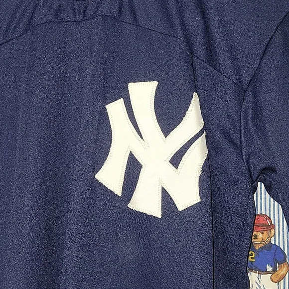 VTG MAJESTIC NEW YORK YANKEES MLB BASEBALL JERSEY MEDIUM - Picture 2 of 8